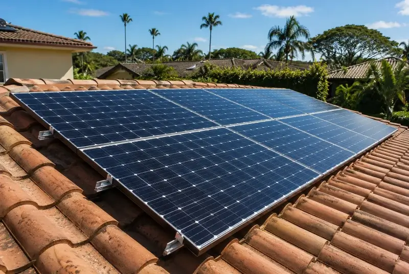 Installation de panneaux solaires à Bressolles